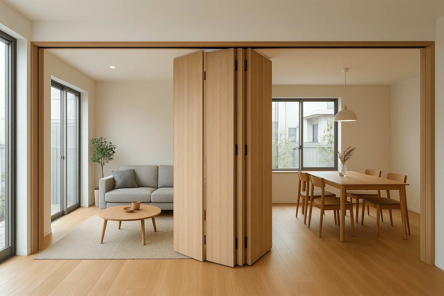 可変間仕切りでライフステージに合わせられる住宅設計